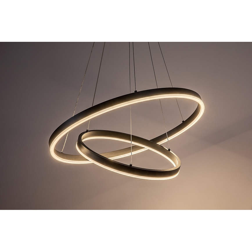 Rabalux - LED dimbare hanglamp aan kabel LED/80W/230V 3000-6500K + afstandsbediening