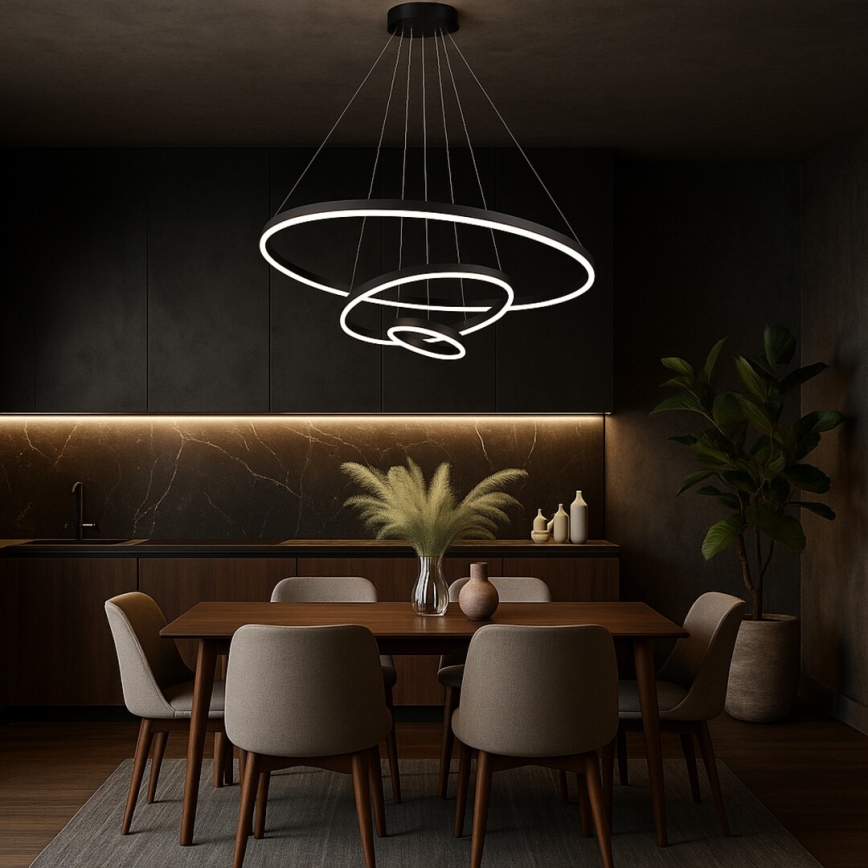 Rabalux - LED dimbare hanglamp aan kabel LED/100W/230V 3000-6500K + met afstandsbediening