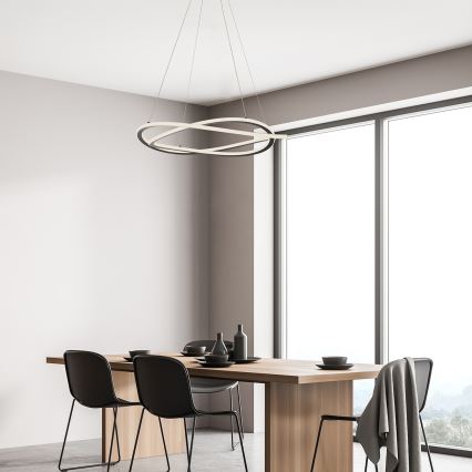 Rabalux - LED dimbare hanglamp aan kabel LED/75W/230V 3000-6500K + afstandsbediening