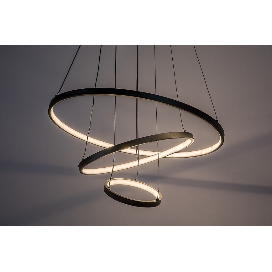 Rabalux - Dimbare LED-hanglamp aan kabel LED/90W/230V 3000-6500K + afstandsbediening