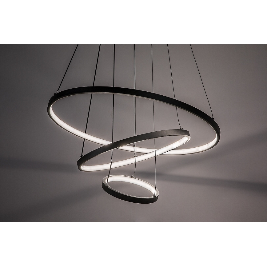 Rabalux - Dimbare LED-hanglamp aan kabel LED/90W/230V 3000-6500K + afstandsbediening