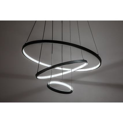 Rabalux - Dimbare LED-hanglamp aan kabel LED/90W/230V 3000-6500K + afstandsbediening