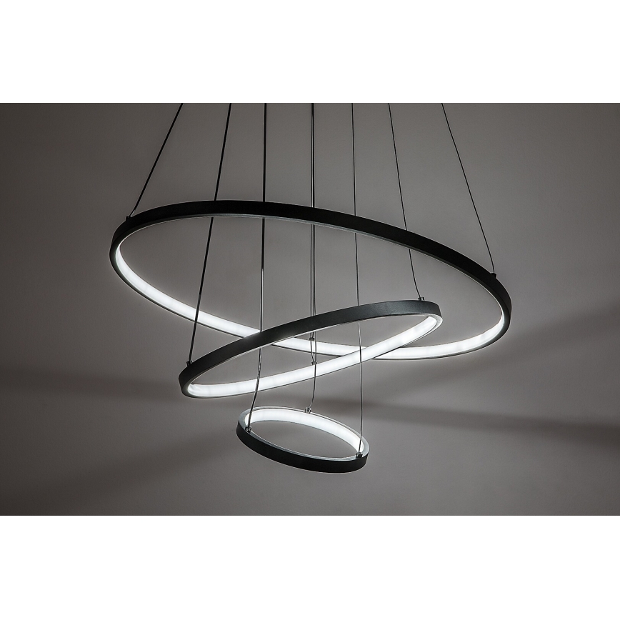 Rabalux - Dimbare LED-hanglamp aan kabel LED/90W/230V 3000-6500K + afstandsbediening