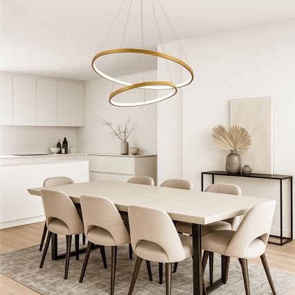 Rabalux - Dimbare LED-hanglamp met kabel LED/75W/230V 3000–6500K inclusief afstandsbediening