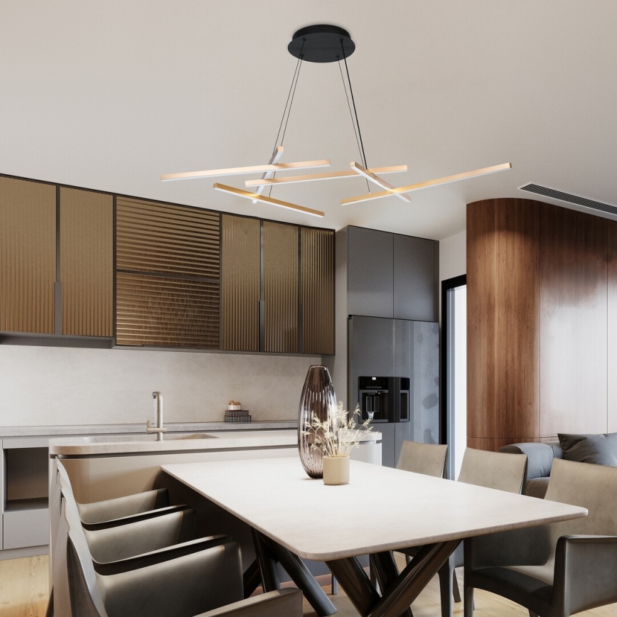 Rabalux - Dimbare LED hanglamp aan een koord LED/40W/230V 3000-6500K + afstandsbediening