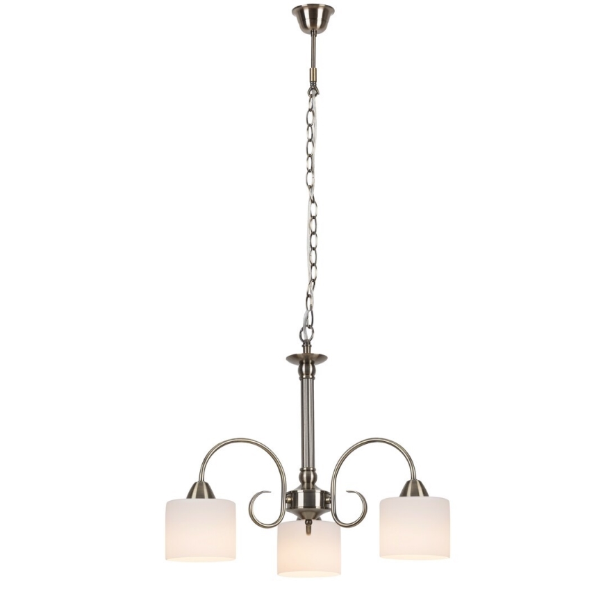 Rabalux - Hanglamp 3xE27/60W/230V brons