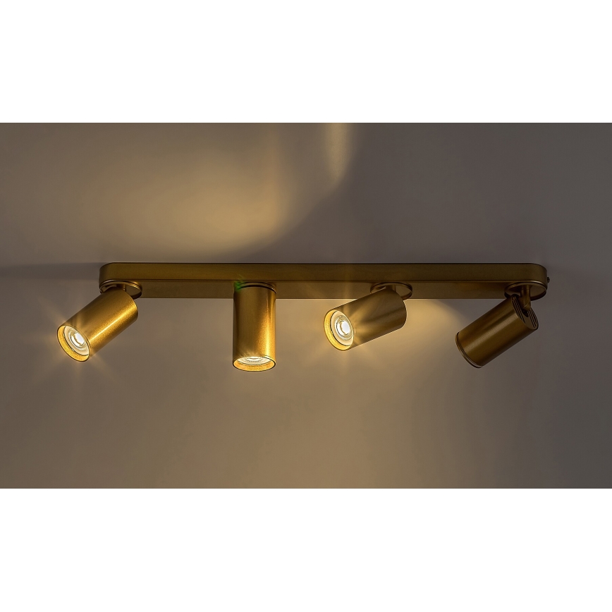 Rabalux - Spot 4xGU10/5W/230V goud