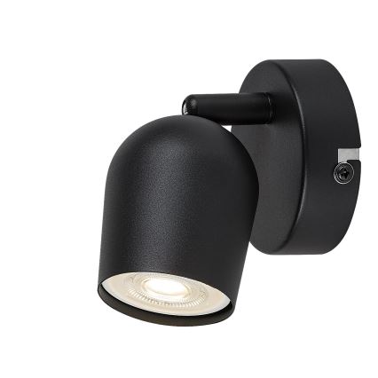 Rabalux - Wandspot 1x GU10/15W/230V zwart