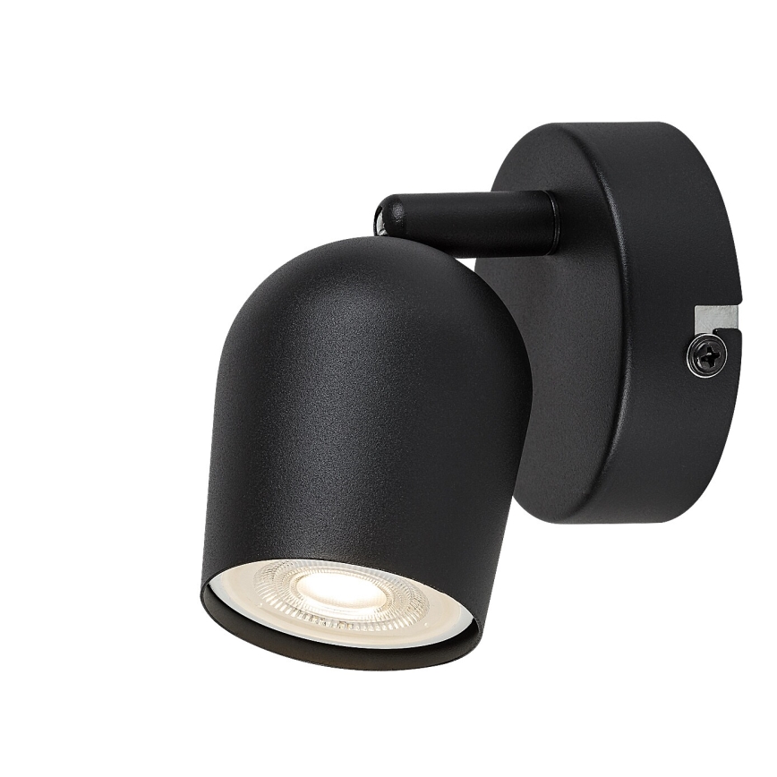 Rabalux - Wandspot 1x GU10/15W/230V zwart