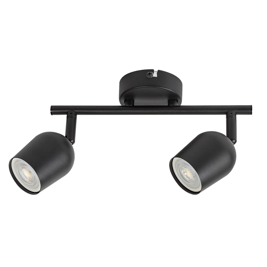 Rabalux - Spotlamp 2xGU10/15W/230V zwart