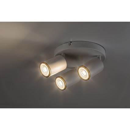 Rabalux - Spotlamp 3xGU10/15W/230V wit