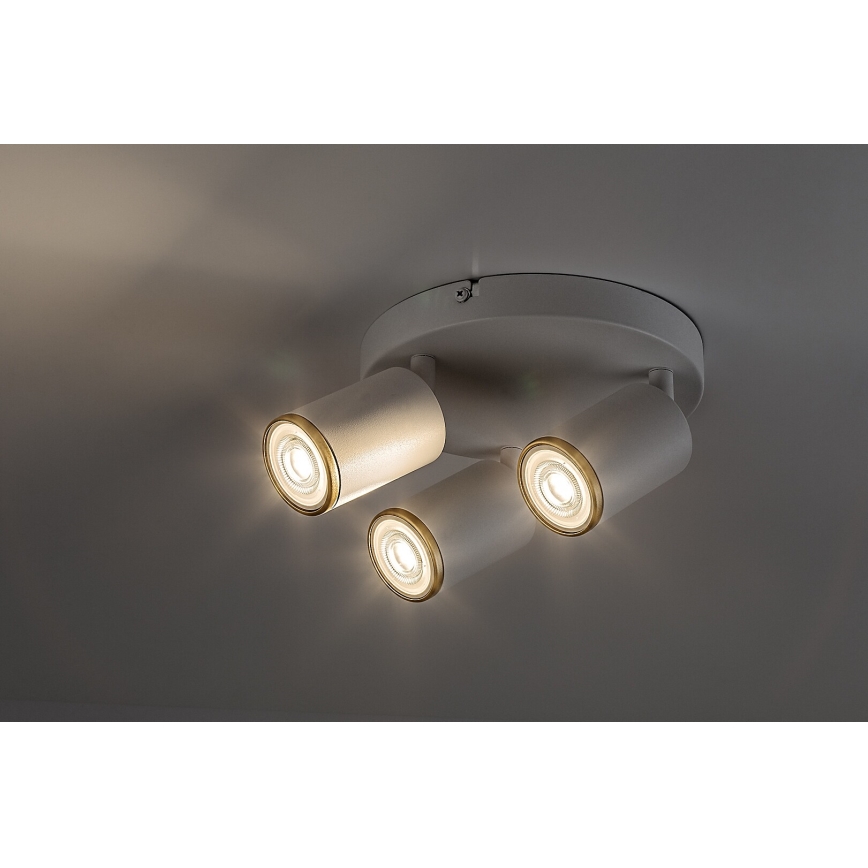 Rabalux - Spotlamp 3xGU10/15W/230V wit