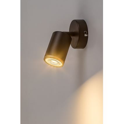 Rabalux - Wandspot 1xGU10/15W/230V zwart