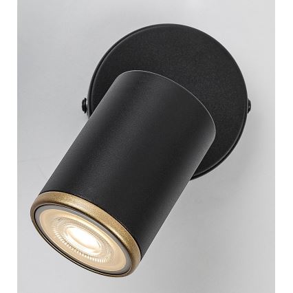 Rabalux - Wandspot 1xGU10/15W/230V zwart