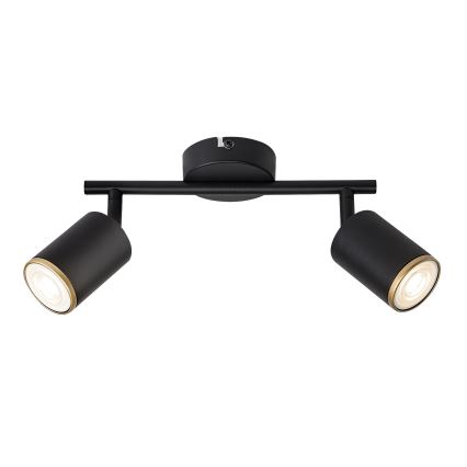 Rabalux - Spotlamp 2xGU10/15W/230V zwart