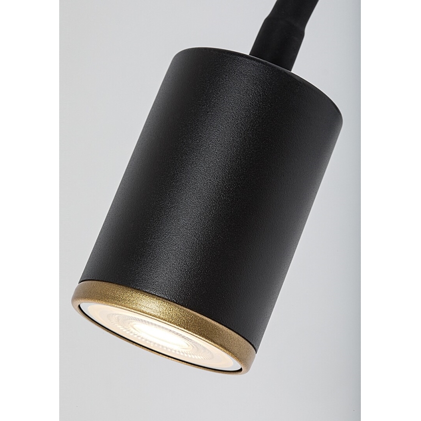 Rabalux - Wandspot 1xGU10/15W/230V zwart