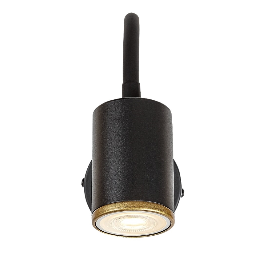 Rabalux - Wandspot 1xGU10/15W/230V zwart