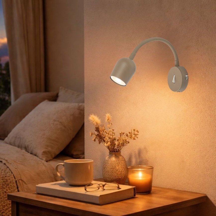 Rabalux - Wandspot 1xGU10/15W/230V beige
