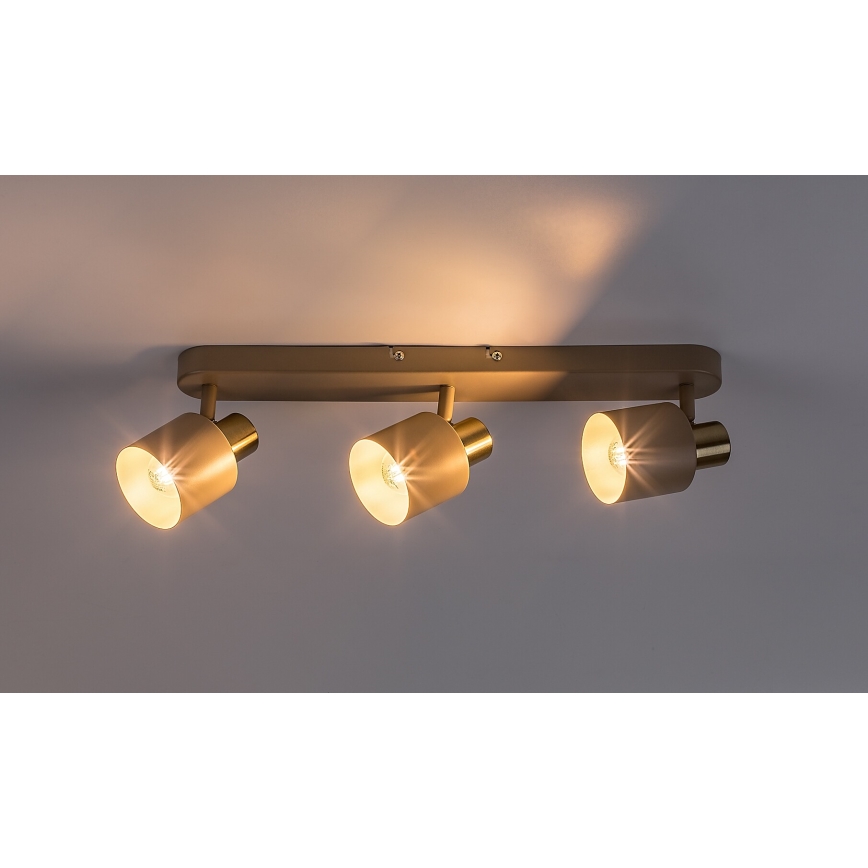 Rabalux - Spotlamp 3xE14/10W/230V beige