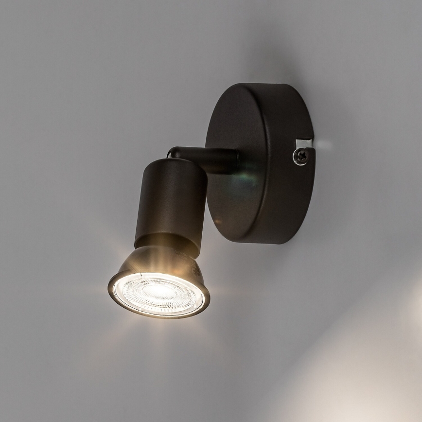 Rabalux - Spotlamp 1xGU10/25W/230V zwart