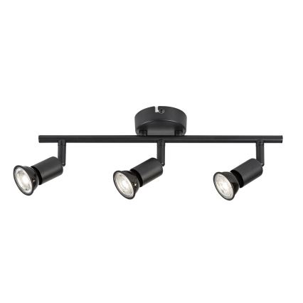 Rabalux - Spotlamp 3xGU10/25W/230V zwart