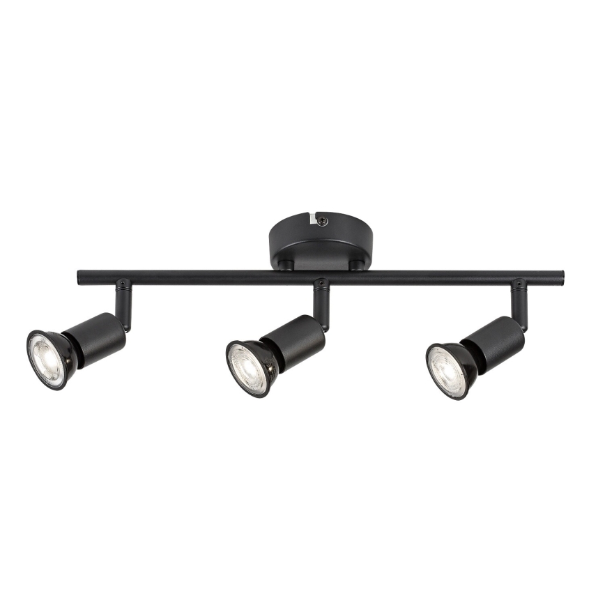 Rabalux - Spotlamp 3xGU10/25W/230V zwart