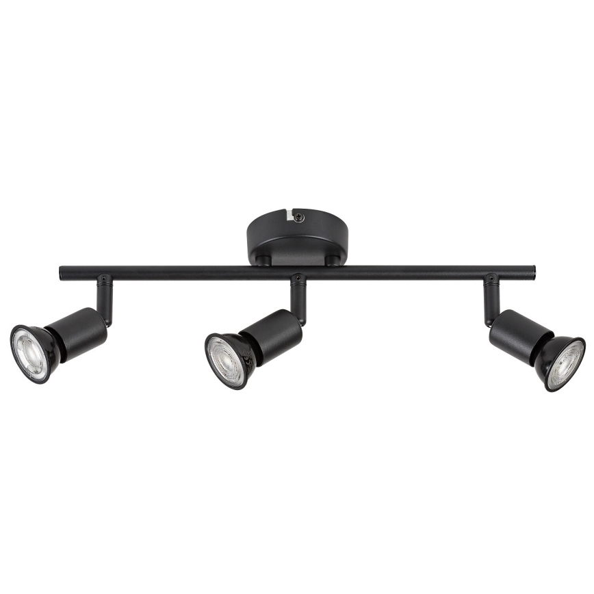 Rabalux - Spotlamp 3xGU10/25W/230V zwart