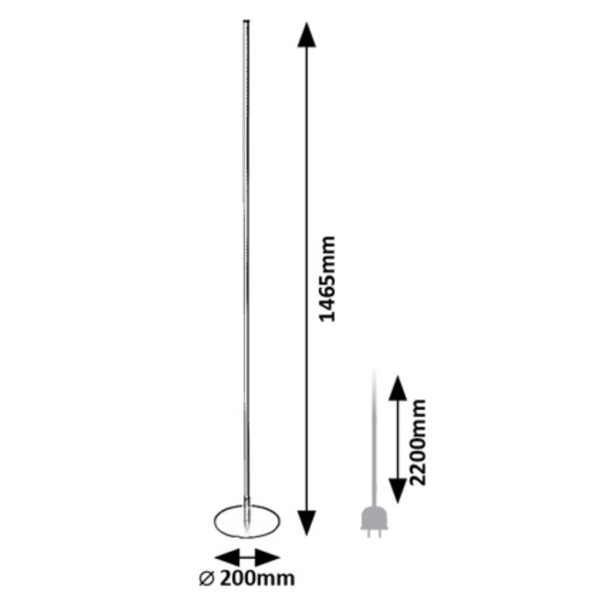 Rabalux - Staande LED Lamp LED/18W/230V 3000K