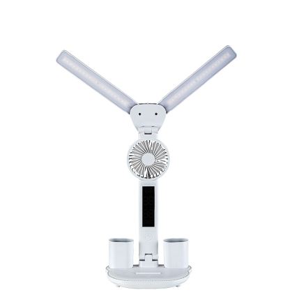 Rabalux - Dimbare LED-tafellamp met ventilator en display LED/7W/5V 3000/4000/6500K