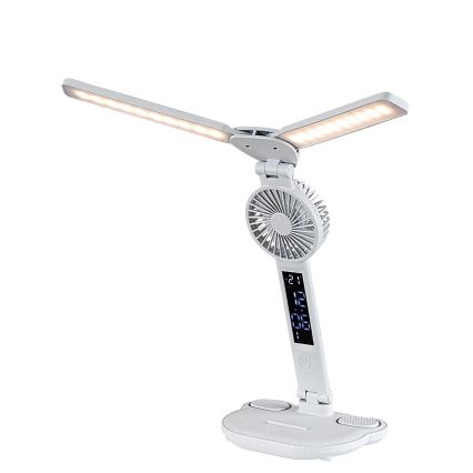 Rabalux - Dimbare LED-bureaulamp met ventilator LED/7W/5V 3000/4000/6500K