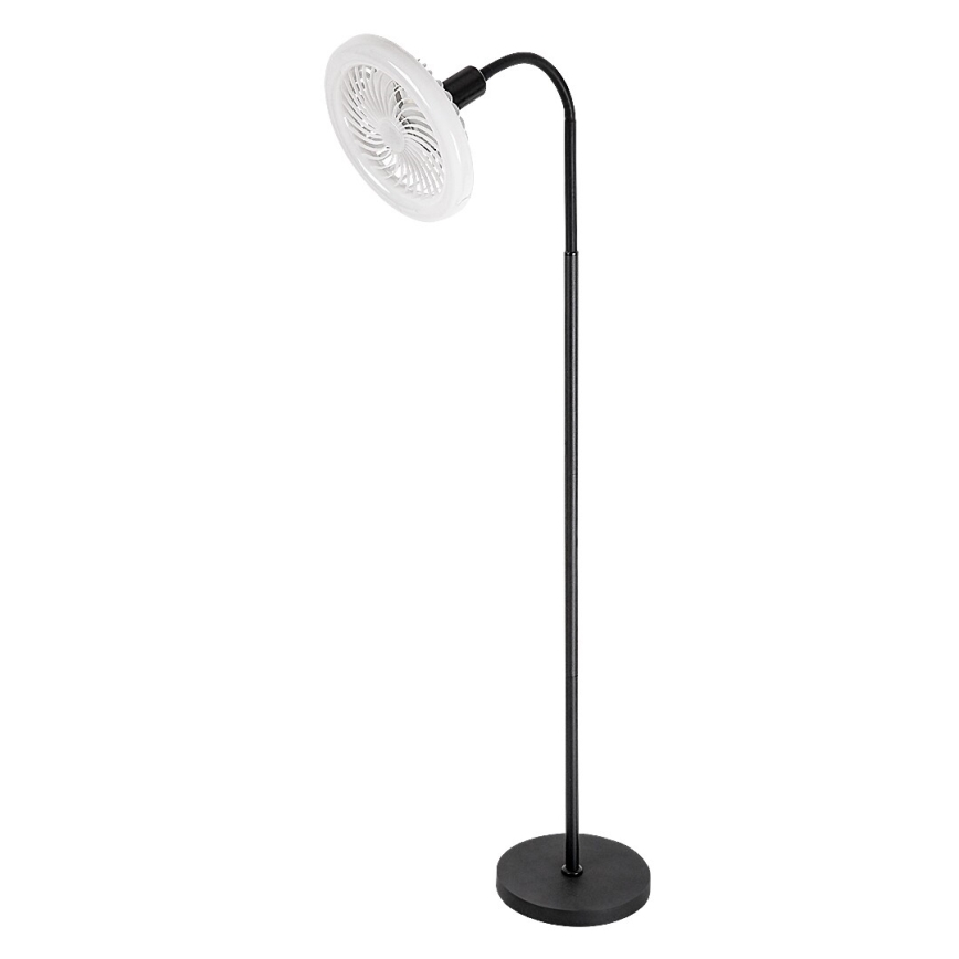 Rabalux - Dimbare LED-vloerlamp met ventilator Ø 30 cm 1xE27/16W/230V 3000-6500K + afstandsbediening