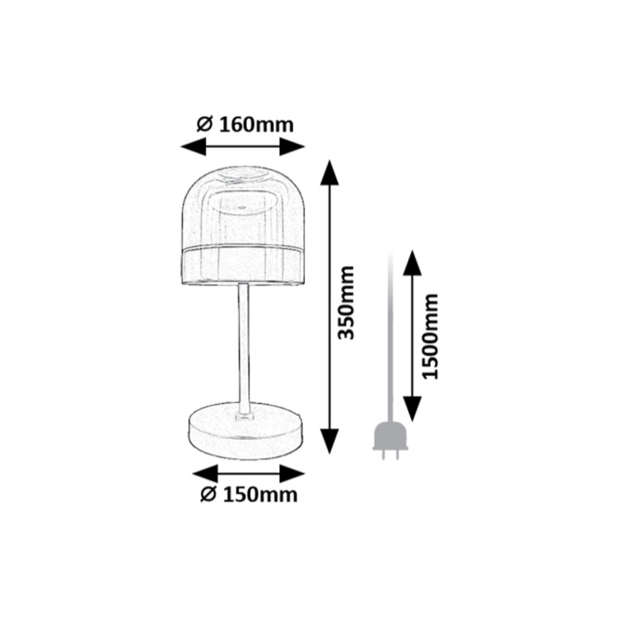 Rabalux - Dimbare LED tafellamp LED/13W/230V 3000/4000/6000K