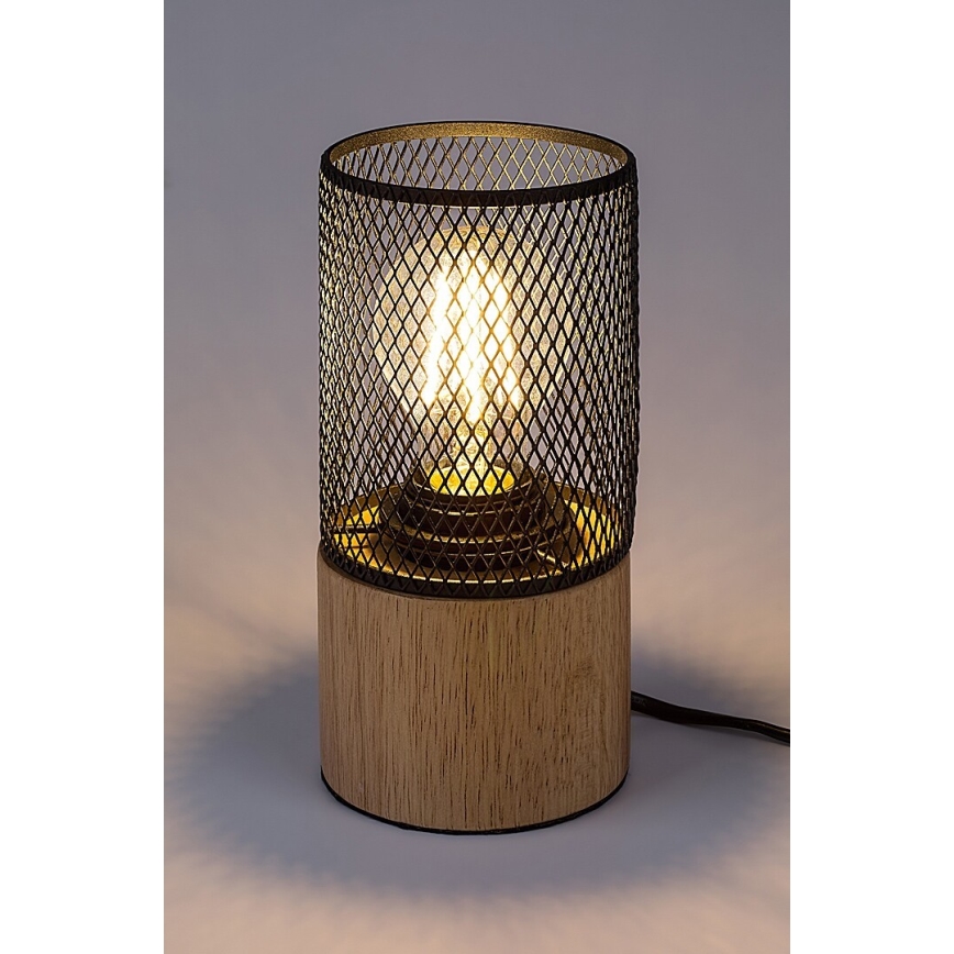 Rabalux - Tafellamp 1xE27/25W/230V beukenhout