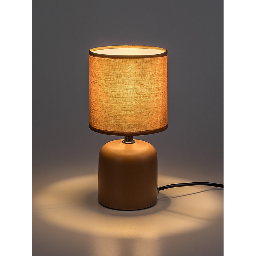 Rabalux - Tafellamp 1xE14/40W/230V bruin