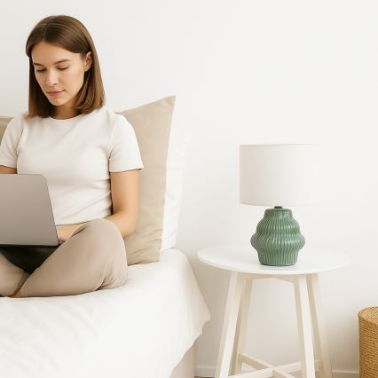 Rabalux - Tafellamp 1xE14/40W/230V groen