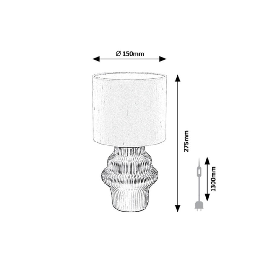 Rabalux - Tafellamp 1xE14/40W/230V groen