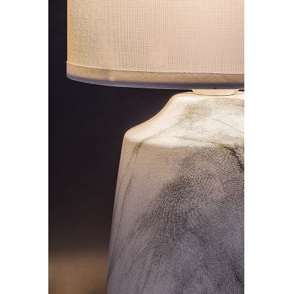 Rabalux - Tafellamp 1xE14/40W/230V wit/marmerdecor