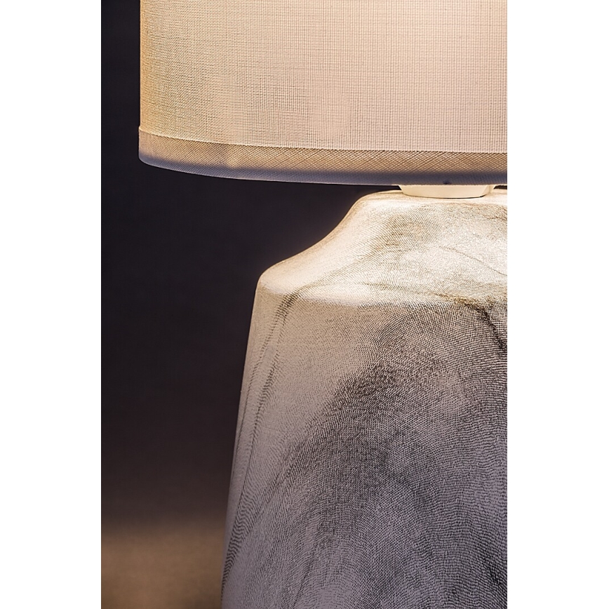 Rabalux - Tafellamp 1xE14/40W/230V wit/marmerdecor