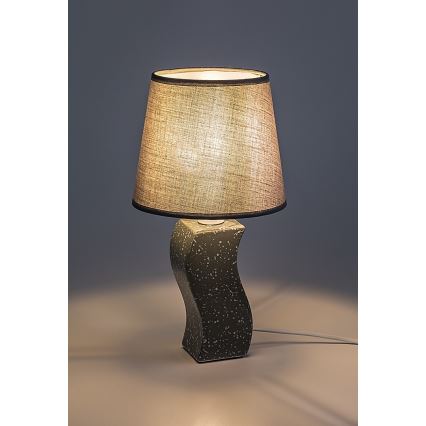 Rabalux - Tafellamp 1xE14/40W/230V grijs