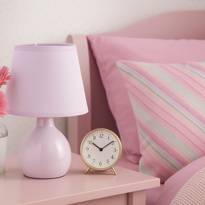 Rabalux - Tafellamp 1xE14/40W/230V roze