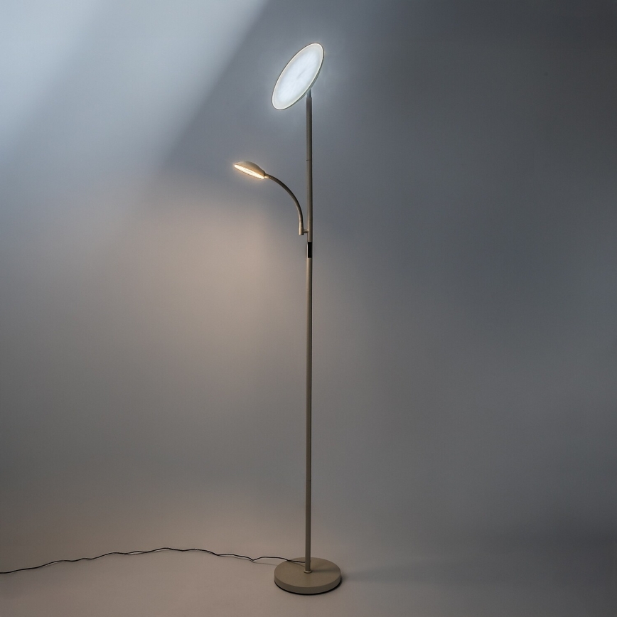 Rabalux - LED dimbare vloerlamp LED/23W/230V 3000/4200/6500 beige