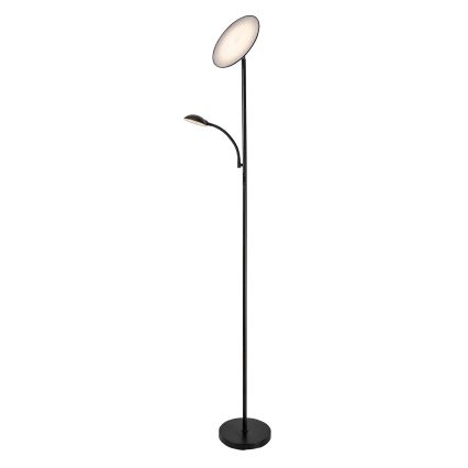 Rabalux - LED Dimbare vloerlamp LED/23W/230V 3000/4200/6500 zwart