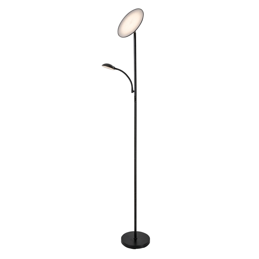 Rabalux - LED Dimbare vloerlamp LED/23W/230V 3000/4200/6500 zwart