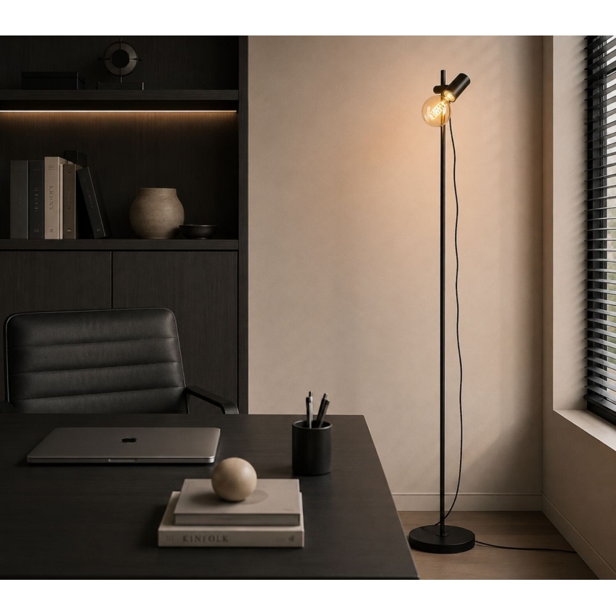 Rabalux - Staande lamp 1xE27/60W/230V zwart