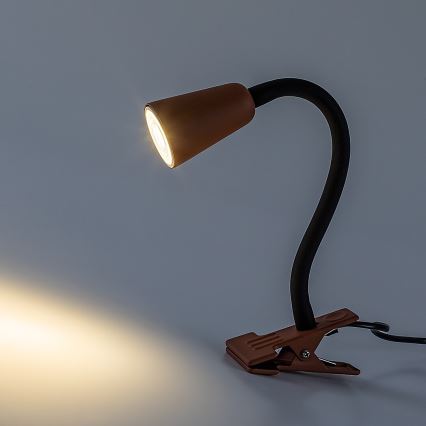 Rabalux - Tafellamp met klem 1xGU10/7W/230V oranje