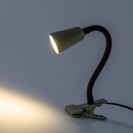 Rabalux - Tafellamp met klem 1xGU10/7W/230V kaki
