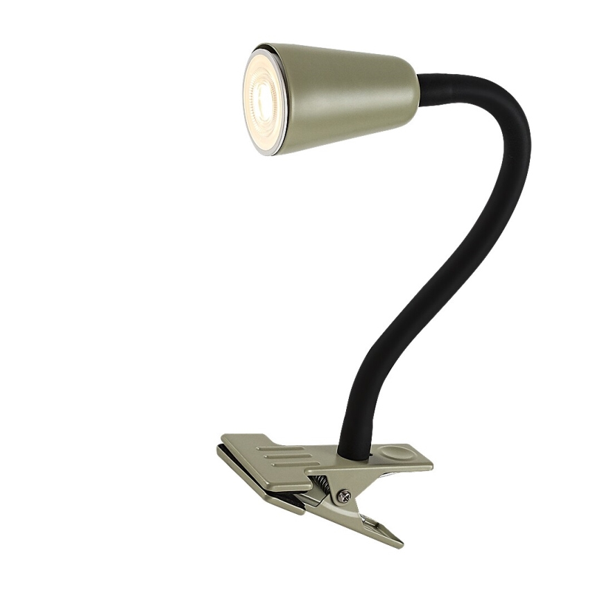 Rabalux - Tafellamp met klem 1xGU10/7W/230V kaki