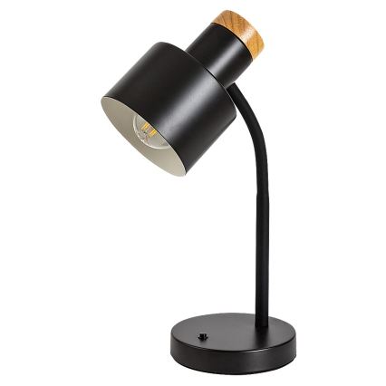 Rabalux - Tafellamp 1xE27/20W/230V zwart