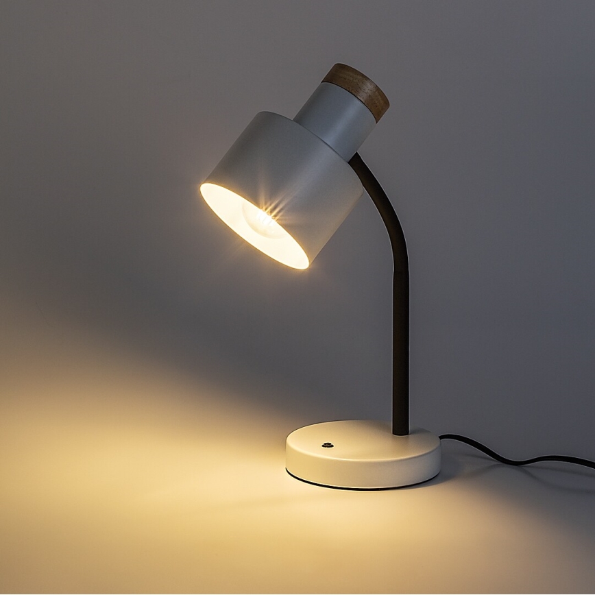 Rabalux - Tafellamp 1xE27/20W/230V wit