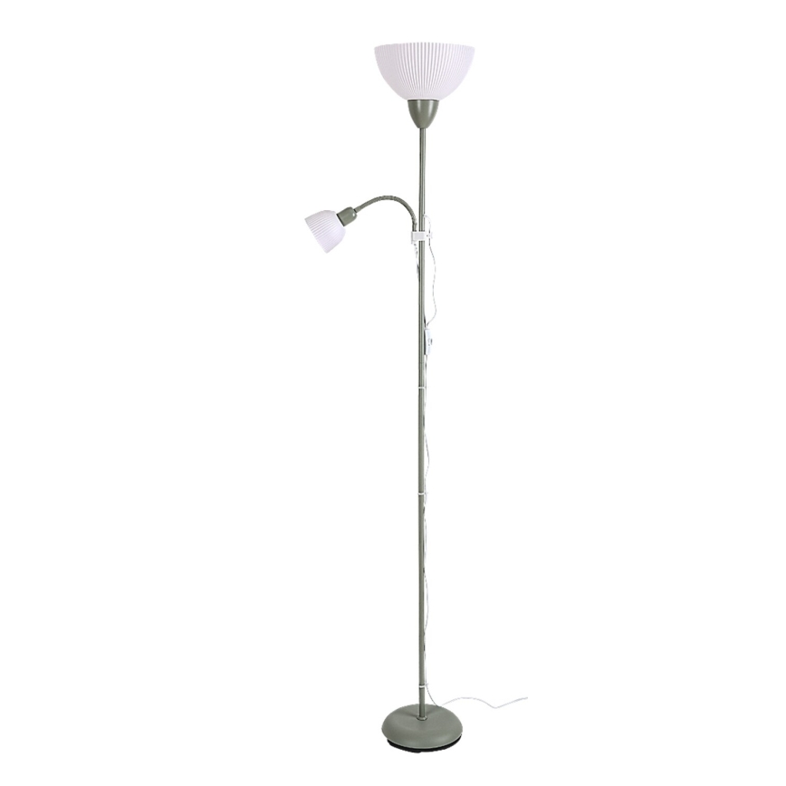 Rabalux - Vloerlamp 1xE27/60W/230V + 1xE14/25W groen